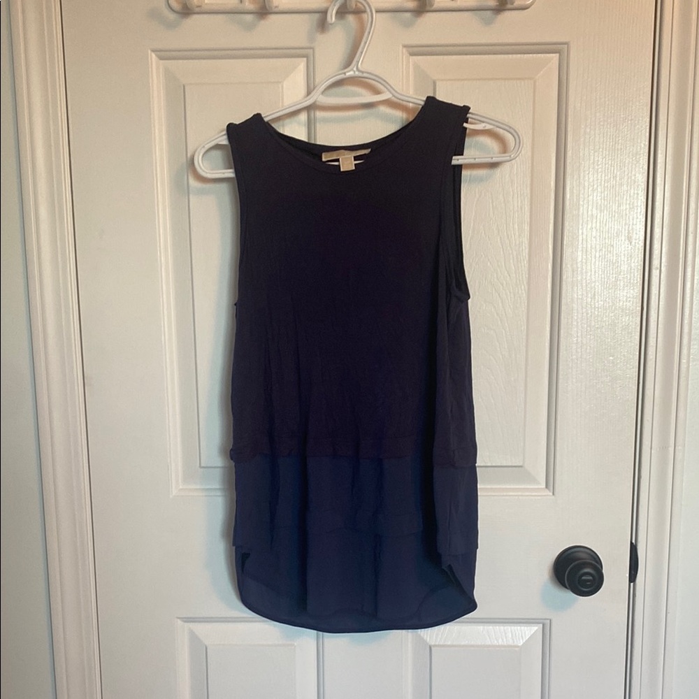 VGUC Michael Kors tank size small navy